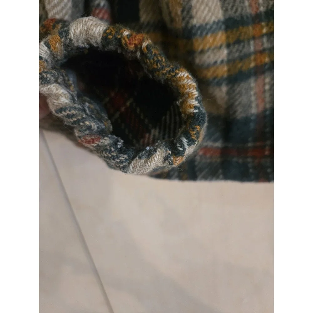 Vintage Wilson Barry Plaid Hooded Jacket Talon Zip